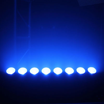 LED DMX ডিজে লাইট 8x15W ওয়াটারপ্রুফ ম্যাট্রিক্স ওয়াশ আরজিবি সিওবি LED ওয়াল ওয়াশার