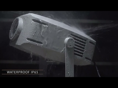 400W আউটডোর গোবো প্রজেক্টর জলরোধী LED জুম কাস্টমাইজড