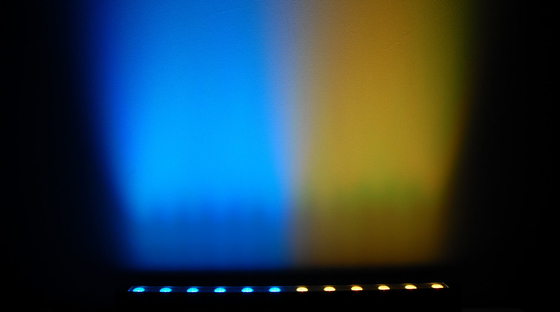 80w LED ওয়াল ওয়াশার লাইট ল্যান্ডস্কেপ DMX512 কন্ট্রোল RGBW AC24v রঙ পরিবর্তনকারী টেনসাইল অ্যালুমিনিয়াম