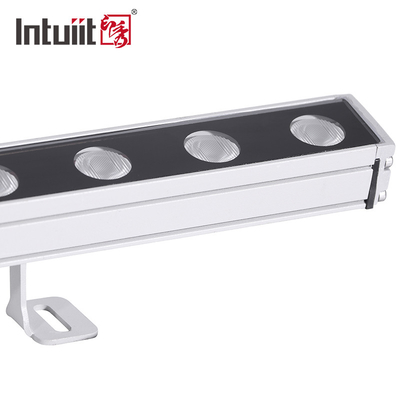 24W DMX512 LED লিনিয়ার ওয়াল ওয়াশার লাইট 0.3M 0.5M 1M 40° বিম কোণ
