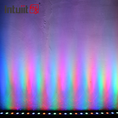 পেশাদার 24*0.5W LED স্টেজ লাইটিং বার DMX RGB LED স্ট্রোব লাইট ওয়াল ওয়াশার