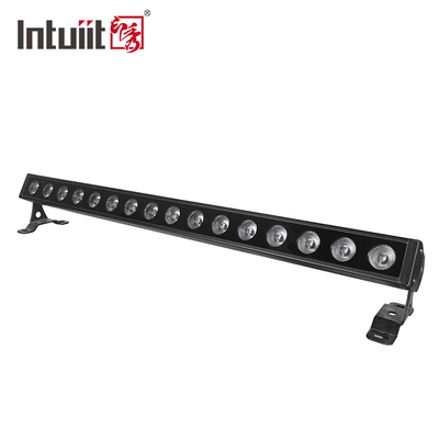 ফ্যাক্টরি কাস্টমাইজেশন ওয়াটারপ্রুফ 16x5w Rgbw 4in1 LED ওয়াল ওয়াশার আউটডোর বার লাইট স্টেজ পারফরম্যান্সের ফুটলাইটের জন্য