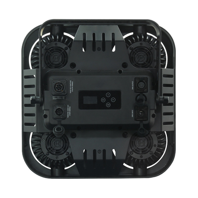 4x90w DMX512 নিয়ন্ত্রিত RGB LED স্টেজ লাইটিং জলরোধী ব্লাইন্ডার লাইট, অ্যালুমিনিয়াম বডি IP65 সহ