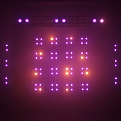 ম্যাট্রিক্স 4x90w LED COB 4 চোখ নেতৃত্বাধীন শ্রোতা অন্ধকার প্রভাব হালকা