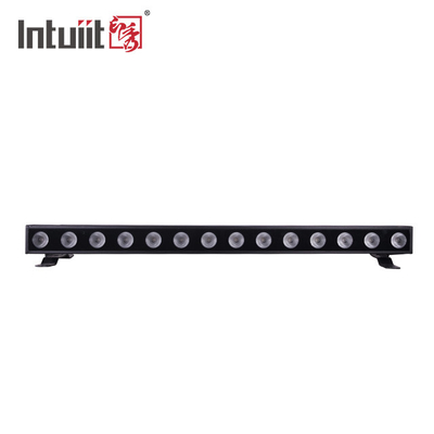 IP65 DMX 14x10w RGBW 4in1 LED আউটডোর বিল্ডিং ওয়াশ ওয়াটারপ্রুফ ওয়াল ওয়াশার লাইট স্টেজ লাইট