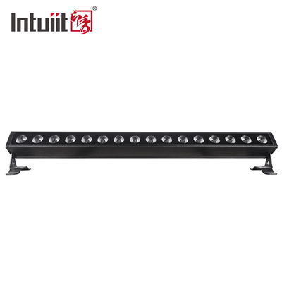 16x5W আরজিবিডাব্লু এলইডি ওয়াশার লাইট বার ডিএমএক্স স্টেজ লাইট বিবাহের গির্জা ডিজে লাইভ ইভেন্টস এলইডি বিম ল্যাম্প বায়ুমণ্ডল আলো