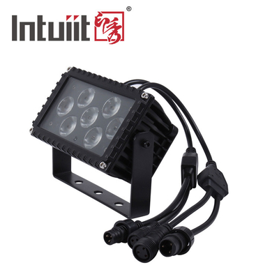 7x3W LED আউটডোর আইপি 66 ডাই-কাস্টিং অ্যালুমিনিয়াম আর্কিটেকচারাল প্রজেকশন ফ্লাড লাইট ফেসড লাইট
