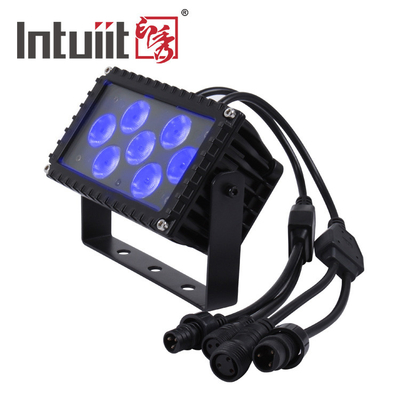 7x3W আইপি 66 বহিরঙ্গন নেতৃত্বাধীন বন্যা আলো LED ব্যবহার বহিরঙ্গন 25 ডিগ্রী কোণ স্থাপত্য প্রক্ষেপণ ফ্লাডলাইট ফেসড লাইট