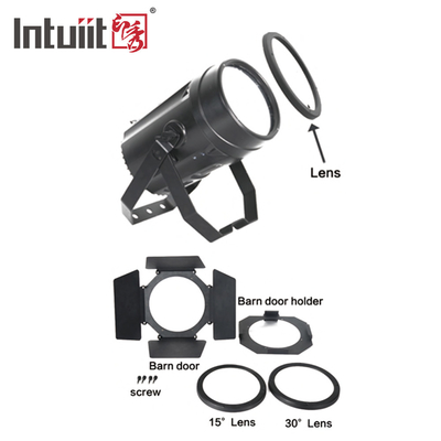 COB LED Par Light গরম বিক্রয় 4in1 RGBW 200W Parcan DMX512 LED স্টেজ প্যার লাইট