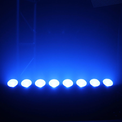 8*15W Rgb 3in1 জুম বার LED পিক্সেল লাইট রেইনবো এফেক্ট জুম সুইপার ওয়াশ স্টেজ কনসার্ট বিবাহ
