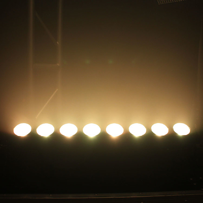 8*15W Rgb 3in1 জুম বার LED পিক্সেল লাইট রেইনবো এফেক্ট জুম সুইপার ওয়াশ স্টেজ কনসার্ট বিবাহ