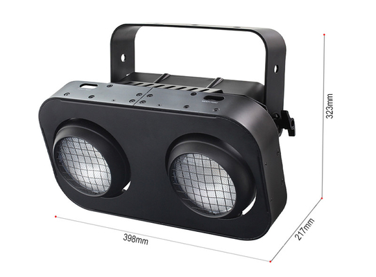 2 চোখ 2x90W আইপি 65 শ্রোতা অন্ধকার আলো নেতৃত্বাধীন 200W কোব শ্রোতা পার্টি অন্ধকার আলো