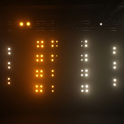 200W RGB 2IN1 DMX COB পার 2x100W 2 আইস LED অডিয়েন্স ব্লাইন্ডার লাইট 2 আইস উষ্ণ শীতল সাদা অডিয়েন্স কোব লাইট বিবাহের জন্য বার