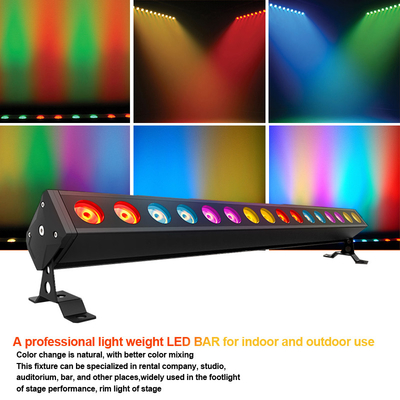 16x5w LED ওয়াল ওয়াশ আউটডোর লাইটিং বার 4in1 সঙ্গে Dmx512 লাইট 9CH চ্যানেল