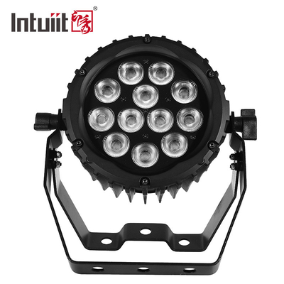 LED Par 12x3W RGBW ফুল কালার 4IN1 RGBW 4IN1 পার্টি Par Light Led Flat Par Wall Washer Light