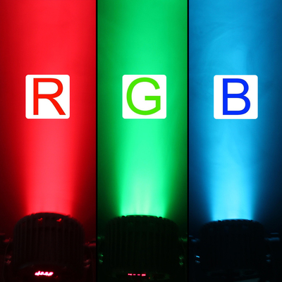 7 Leds 22W Led Par Stage RGB ডিস্কো লাইট Dmx512 পার্টি ডিজে ইভেন্টের জন্য লাইট স্টেজ