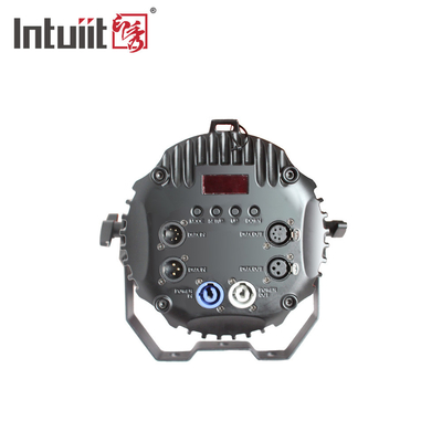 অ্যালুমিনিয়াম খাদ LED ফ্ল্যাট পার 12x10W RGBW 4in1 DMX512 জন্য ডিস্কো পার্টি স্টেজ বিবাহের কনসার্ট থিয়েটার প্রভাব আলো