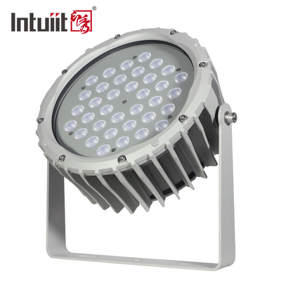 72w RGBW DMX512 জলরোধী LED ফ্লাড লাইট বাইরের ল্যান্ডস্কেপ গার্ডেন রাউন্ড স্টেজ পার লাইট