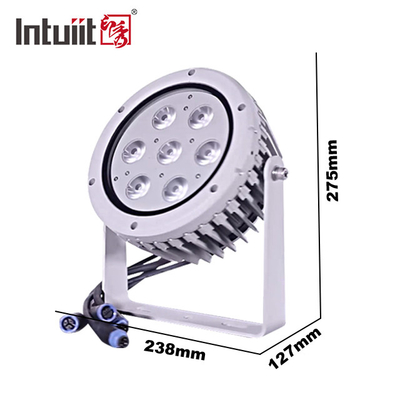 বাগানের জন্য আউটডোর Ip65 Dmx 60w Rgbw Led ল্যান্ডস্কেপ স্পট লাইট
