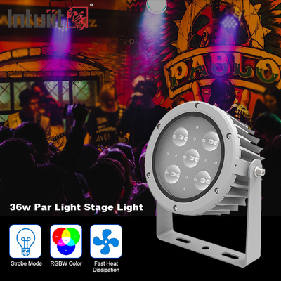 আউটডোর 36W ডিসি 24 ভি আরজিবিডাব্লু LED ল্যান্ডস্কেপ স্পটলাইট