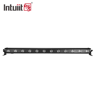 12x2W RGBW LED স্টেজ লাইট 4in1 সাউন্ড অ্যাক্টিভেটেড নিয়ন্ত্রিত ডিজে লাইট বার চার্চ বিয়ের আলো নেতৃত্বাধীন ওয়াল ওয়াশার