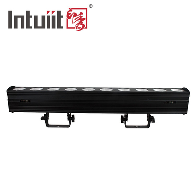 10x9W RGB DMX 3in1 LED ওয়াল ওয়াশ লাইট লিনিয়ার বার ওয়াশার স্টেজ আলো