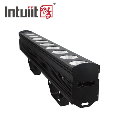 10x9W RGB DMX 3in1 LED ওয়াল ওয়াশ লাইট লিনিয়ার বার ওয়াশার স্টেজ আলো