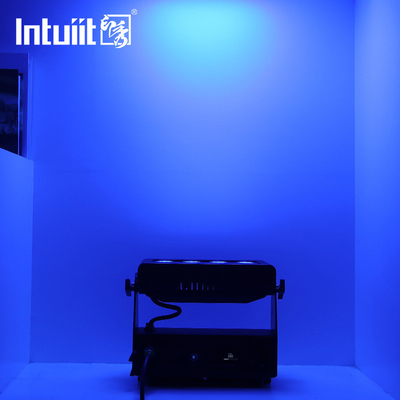 8X15W RGBW 4-ইন-1 LED আপলাইট ব্যাটারি চালিত স্টেজ লাইট ডিজে লাইট রিমোট এবং ডিএমএক্স কন্ট্রোল