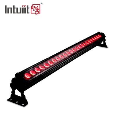 24pcs LED ওয়াল ওয়াশ 20X9W আউটডোর লাইটিং বার 3in1 সঙ্গে Dmx লাইট বিল্ডিং বাইরের জন্য