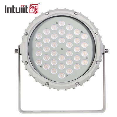 মুখোমুখি ল্যান্ডস্কেপ DMX512 RGBW নিয়ন্ত্রিত জলরোধী IP65 আউটডোর 72W LED বন্যা আলো