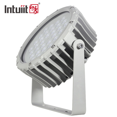 মুখোমুখি ল্যান্ডস্কেপ DMX512 RGBW নিয়ন্ত্রিত জলরোধী IP65 আউটডোর 72W LED বন্যা আলো