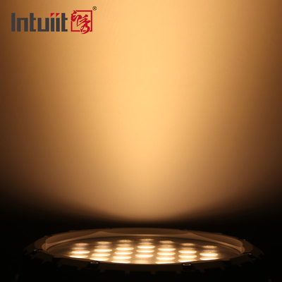 মুখোমুখি ল্যান্ডস্কেপ DMX512 RGBW নিয়ন্ত্রিত জলরোধী IP65 আউটডোর 72W LED বন্যা আলো