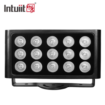 স্টেজ লাইট ফ্লাড লাইট 15x5w RGBW ডিজে লাইট বার DMX512 আপলাইট বার বিয়ের জন্য ডিস্কো পার্টি স্টেজ আলো
