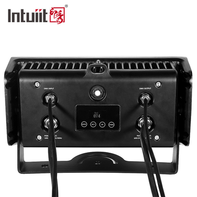80W আউটডোর আইপি 65 স্কয়ার ডিএমএক্স আরজিবিডাব্লু এলইডি ফ্লাডলাইট বিল্ডিং ফ্যাসেডের জন্য এলইডি ওয়াল ওয়াশার ফ্লাডলাইট