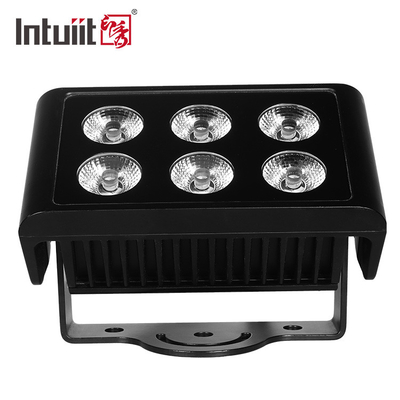 6x5W 4in1 বহিরঙ্গন dmx rgbw IP65 নেতৃত্বাধীন প্রাচীর ওয়াশার নেতৃত্বাধীন বন্যা আলো