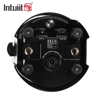 ব্যাটারি চালিত হালকা 4 * 12W RGBW 4in1 LED আপলাইটস ব্যাটারি পার লাইট ডিজে ক্লাব পার্টি বিয়ের মঞ্চের জন্য