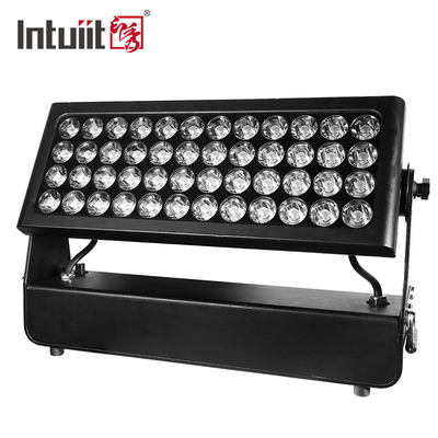 48X40W শহর রঙের আলো RGBW 4in1 ip65 জলরোধী উচ্চ বিল্ডিং প্রাচীর washers মঞ্চ আলো