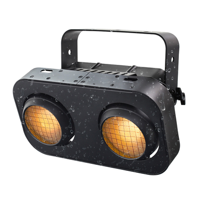 200W Cob LED Par Can Stage Light উষ্ণ সাদা বা RGB 2 চোখ LED ব্লাইন্ডার লাইট DMX শ্রোতা লাইট