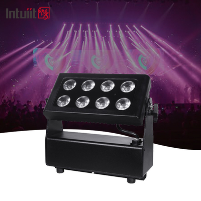 8X15W জলরোধী IP65 ব্যাটারি চালিত DMX LED ওয়াল ওয়াশার লাইট