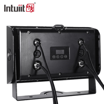 8X15W শহরের রঙের আলো RGBW 4in1 IP54 জলরোধী দেয়াল ওয়াশার আলো ডিজে বার আউটডোর কনসার্ট মঞ্চের জন্য ব্যাটারি চালিত