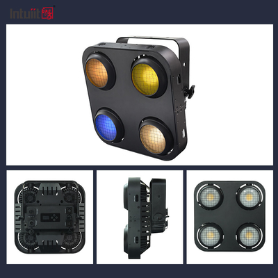4X90W 4 আই LED কোব ব্লাইন্ডার লাইট অ্যাম্বার উষ্ণ সাদা 2 ইন 1 আইপি 65 ওয়াটারপ্রুফ LED স্টেজ লাইট