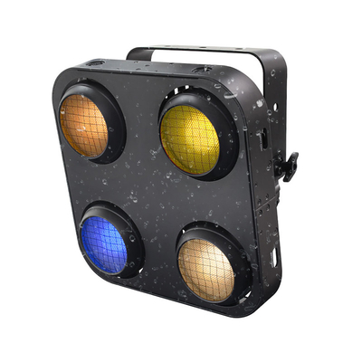 4X90W 4 আই LED কোব ব্লাইন্ডার লাইট অ্যাম্বার উষ্ণ সাদা 2 ইন 1 আইপি 65 ওয়াটারপ্রুফ LED স্টেজ লাইট