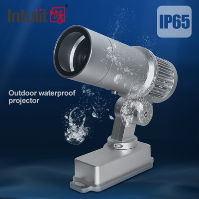 আউটডোর 60W কাস্টম লোগো গোবো ইমেজ প্রজেক্টর আইপি 65 আউটডোর ঘোরানো নেতৃত্বাধীন বিজ্ঞাপন প্রজেক্টর আলো
