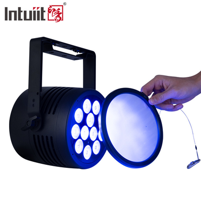 জলরোধী 12x20w RGBWA UV 6IN1 LED Par Light আউটডোর IP65 DMX512 Par Can Lighting Stage Par