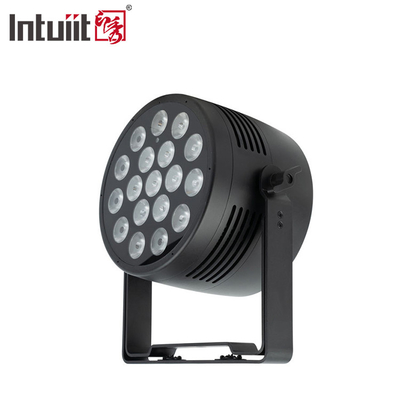 থিম পার্ক ডিজে বার স্টেজের জন্য 18pcs*20w Led Par Can Light With Variable Rgbwa+Uv 6In1