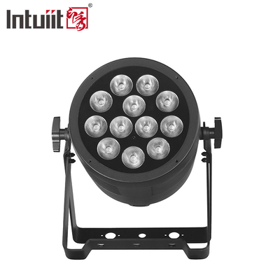 জলরোধী 12x20w RGBWA UV 6IN1 LED Par Light আউটডোর IP65 DMX512 Par Can Lighting Stage Par
