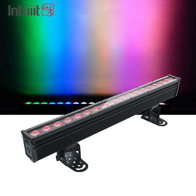 18×10W RGBW 4in1 ওয়াটারপ্রুফ আউটডোর LED ওয়াল ওয়াশ লাইট DMX স্টেজ আউটডোর পিক্সেল LED বার আলোর IP65 প্রজেকশন লাইট