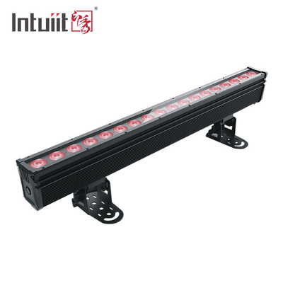 18×10W RGBW 4in1 ওয়াটারপ্রুফ আউটডোর LED ওয়াল ওয়াশ লাইট DMX স্টেজ আউটডোর পিক্সেল LED বার আলোর IP65 প্রজেকশন লাইট