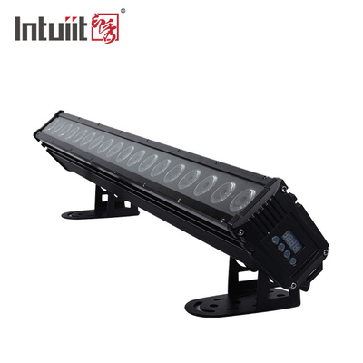 18×10W RGBW 4in1 ওয়াটারপ্রুফ আউটডোর LED ওয়াল ওয়াশ লাইট DMX স্টেজ আউটডোর পিক্সেল LED বার আলোর IP65 প্রজেকশন লাইট