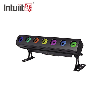 DMX Rgbw রঙ পরিবর্তন 7x15W ওয়াশ বার হালকা Ip65 LED ওয়াল ওয়াশার আউটডোর